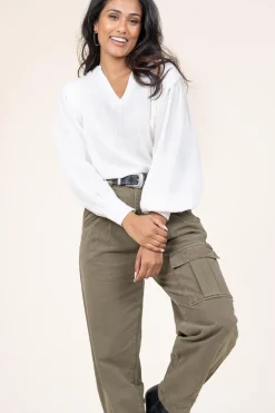 Cotton Mix Top Ophelia | Natural... | Stella Forest | Little Soho
