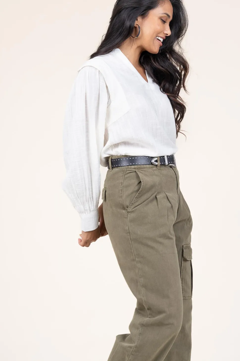Cotton Mix Top Ophelia | Natural... | Stella Forest | Little Soho