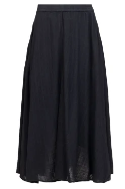 Cotton Mix With Midi Skirt Ophelia | Black... | Stella Forest | Little Soho