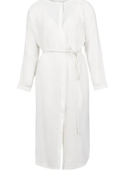 Cotton Mousseline Dress Nala | White... | Louizon | Little Soho