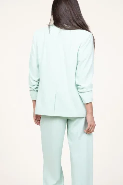 Crepe Blazer Daya | Green... | Dante 6 | Little Soho