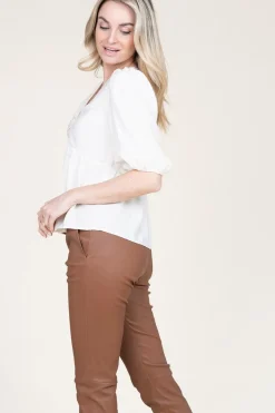 Crepe Top Locky | Natural... | Ba&Sh | Little Soho