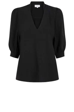 Crepe Top Malina | Black... | Dante 6 | Little Soho