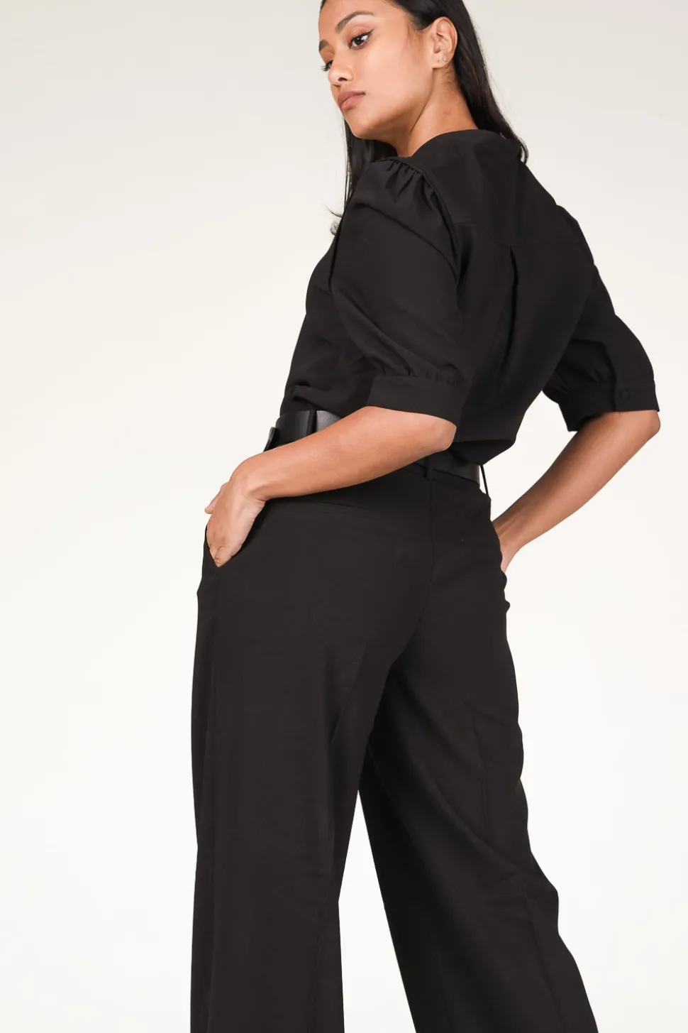 Crepe Top Malina | Black... | Dante 6 | Little Soho