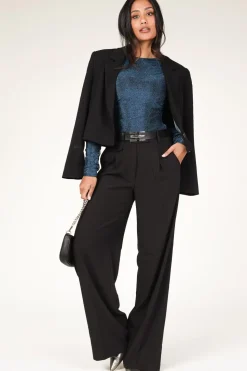 Crepe Trousers Zach | Black... | Dante 6 | Little Soho