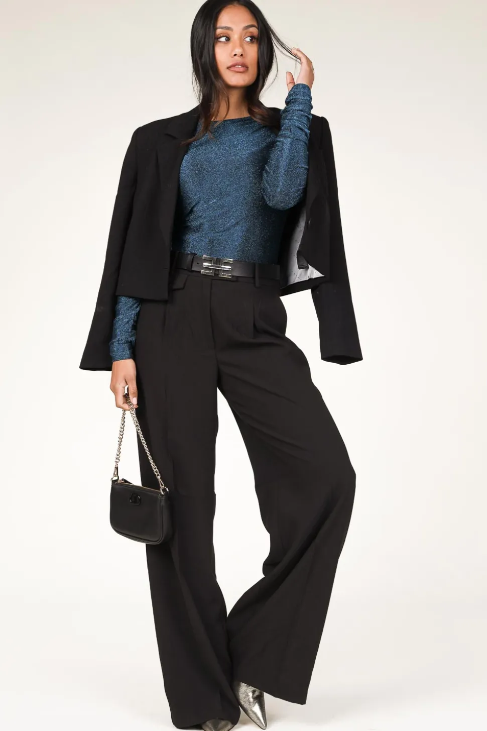 Crepe Trousers Zach | Black... | Dante 6 | Little Soho