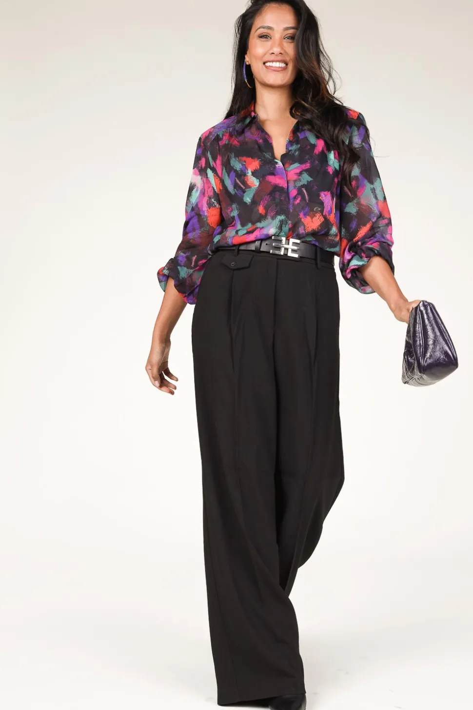 Crepe Trousers Zach | Black... | Dante 6 | Little Soho
