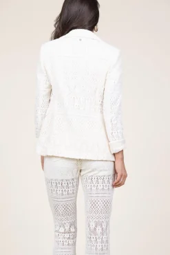 Crochet Blazer Bartolo | White... | Liu Jo | Little Soho