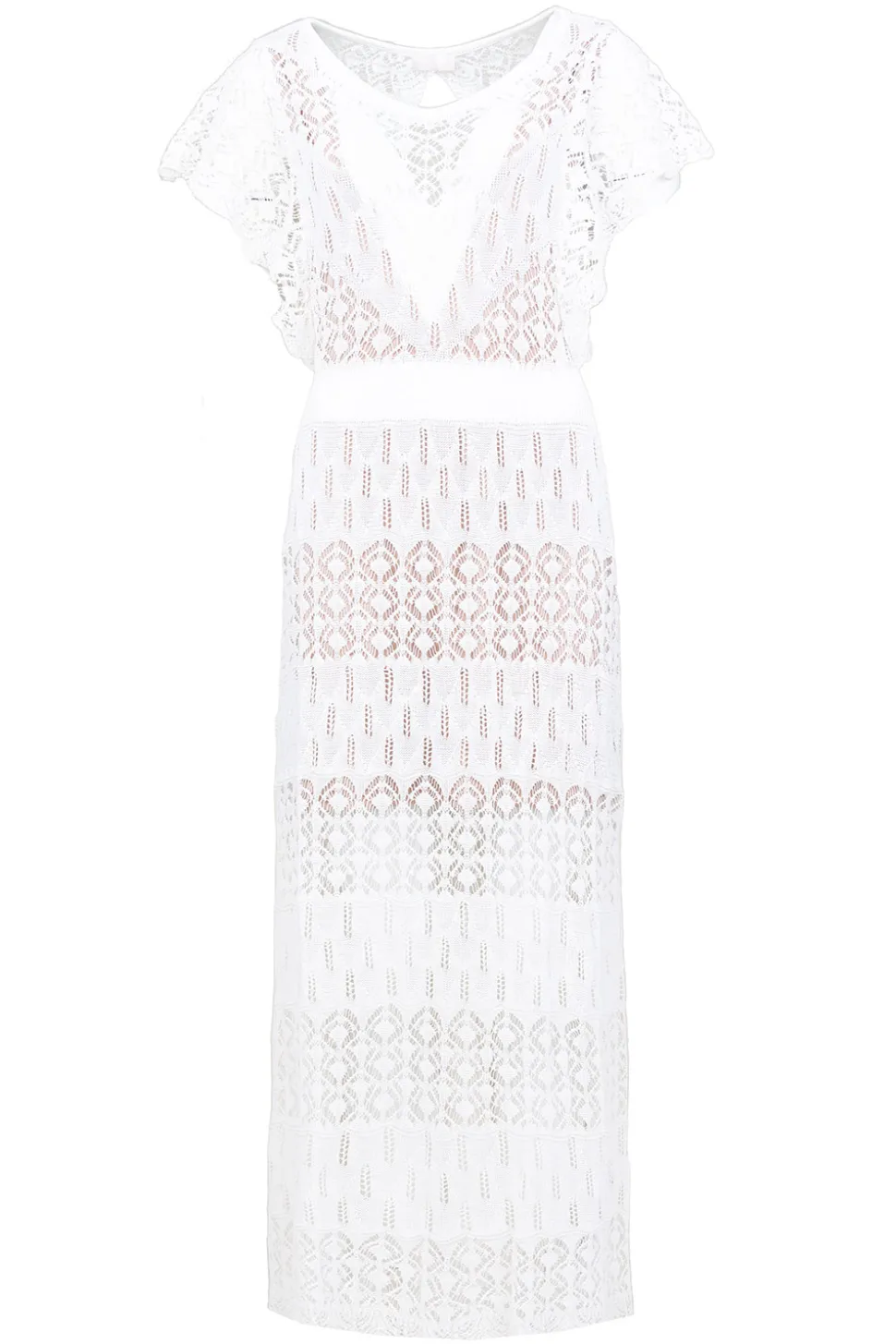 Crochet Dress With Slip Dress Florio | White... | Liu Jo | Little Soho