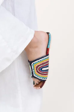 Crochet Flip-Flops Betty | Multi... | Toral | Little Soho
