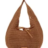 Crochet Shopper Euforia | Camel... | Gianni Chiarini | Little Soho