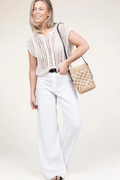 Crochet Top Corma | Natural... | Co'Couture | Little Soho