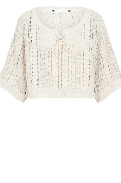 Crochet Top Corma | Natural... | Co'Couture | Little Soho