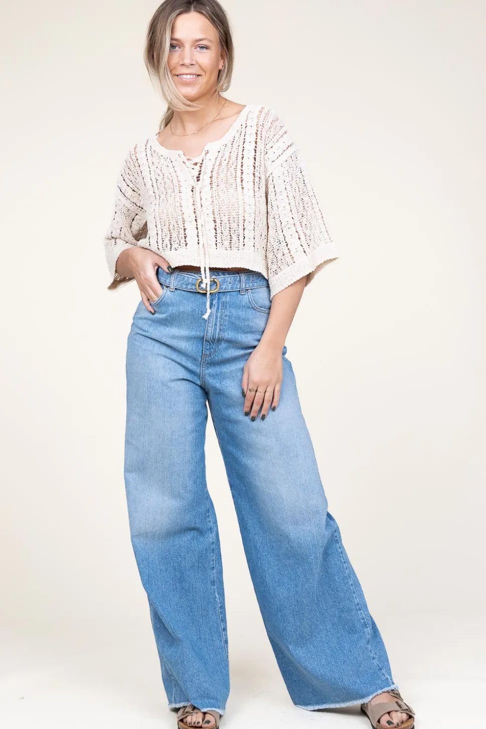 Crochet Top Corma | Natural... | Co'Couture | Little Soho