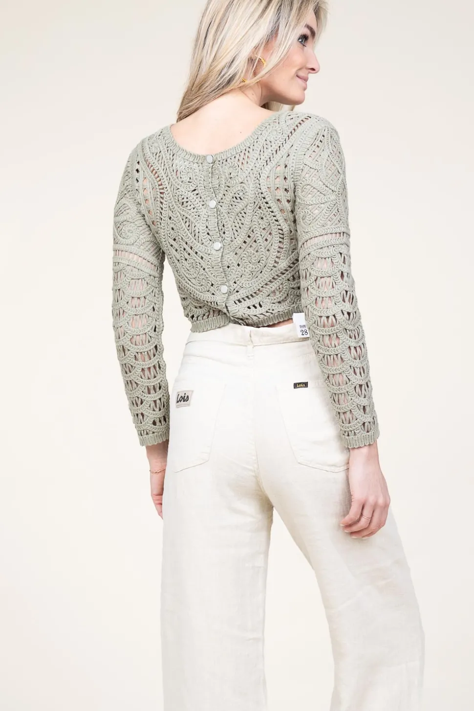 Crochet Top Marc | Green... | Ba&Sh | Little Soho