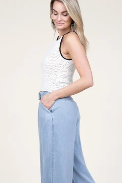 Crochet Top Pany | Natural... | Suncoo | Little Soho