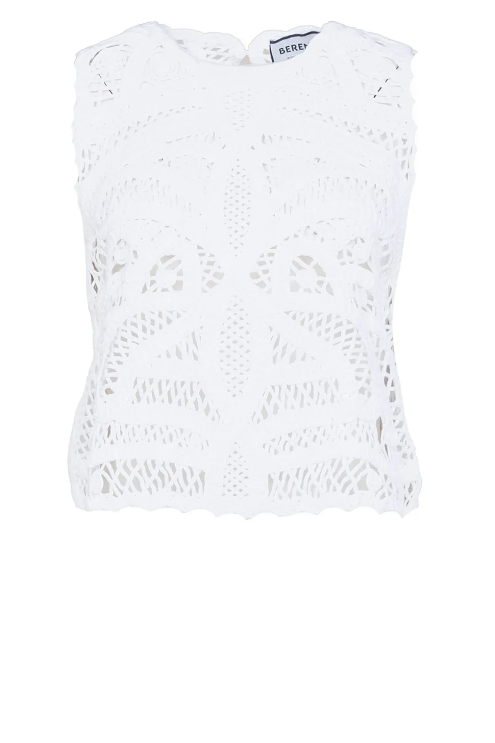 Crochet Top Taro | White... | Berenice | Little Soho