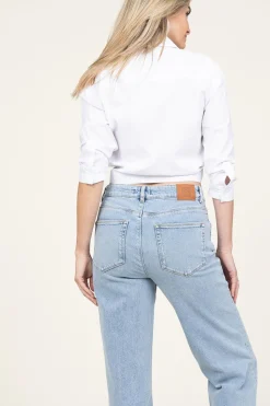 Cropped Blouse Battaglia | White... | Liu Jo | Little Soho