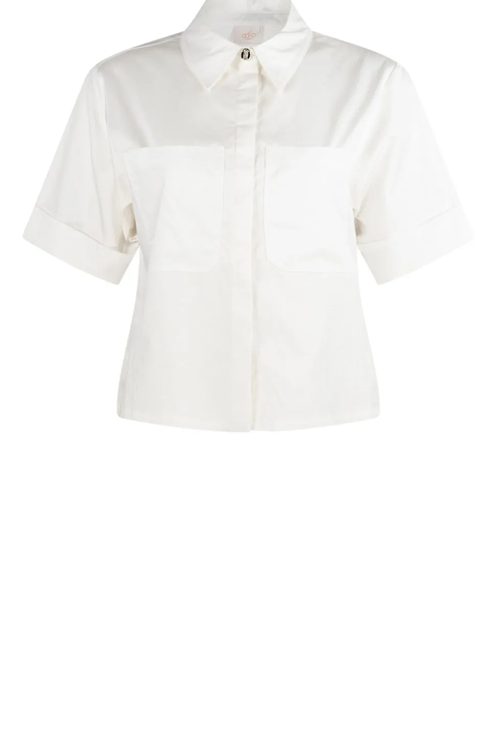 Cropped Boxy Blouse Jannike | Natural... | Aaiko | Little Soho