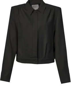 Cropped Jacket Famke | Black... | Dante 6 | Little Soho