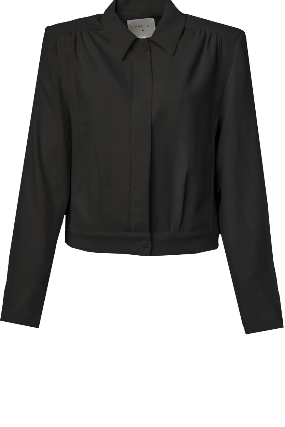 Cropped Jacket Famke | Black... | Dante 6 | Little Soho