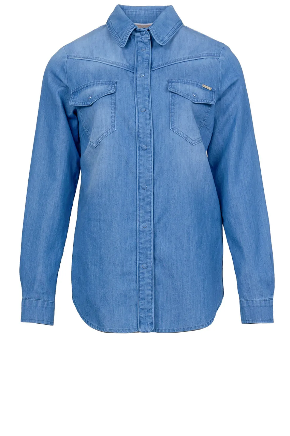 Denim Blouse Diosa | Blue... | Kocca | Little Soho