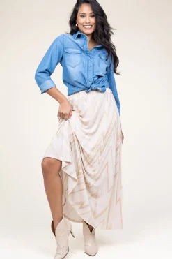 Denim Blouse Diosa | Blue... | Kocca | Little Soho