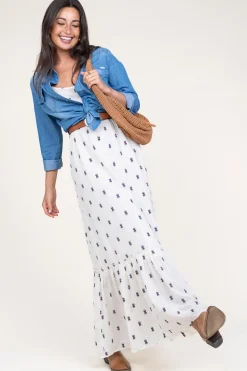 Denim Blouse Diosa | Blue... | Kocca | Little Soho