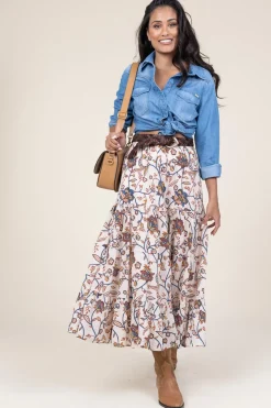 Denim Blouse Diosa | Blue... | Kocca | Little Soho