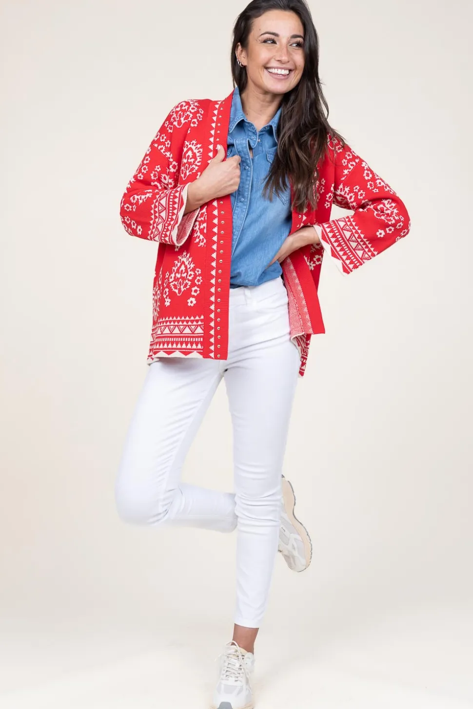 Denim Blouse Diosa | Blue... | Kocca | Little Soho