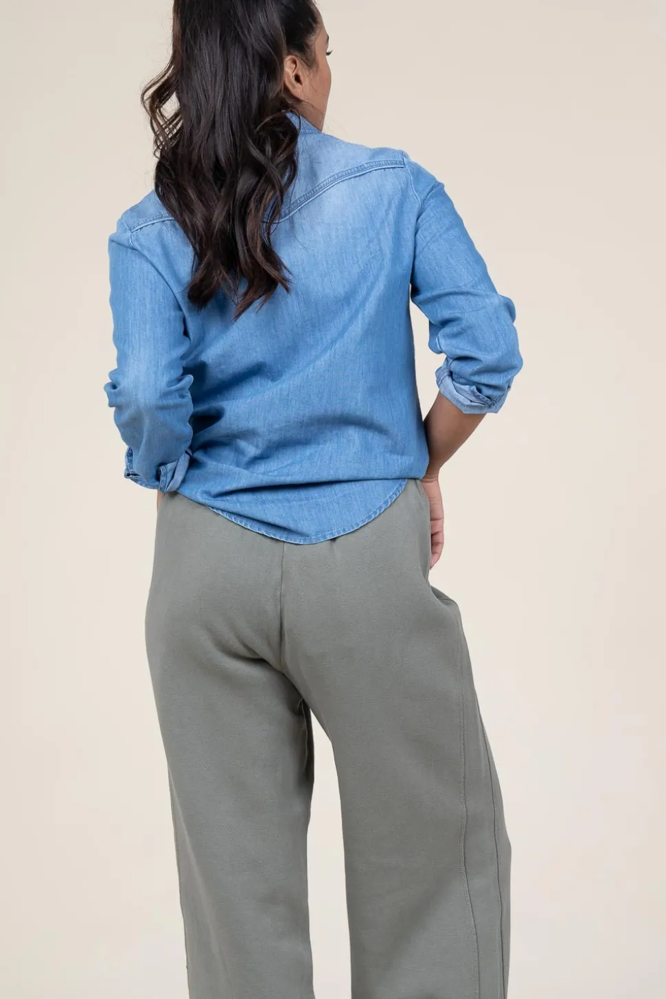 Denim Blouse Diosa | Blue... | Kocca | Little Soho