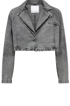 Denim Cropped Jacket Vika | Grijs... | Co'Couture | Little Soho