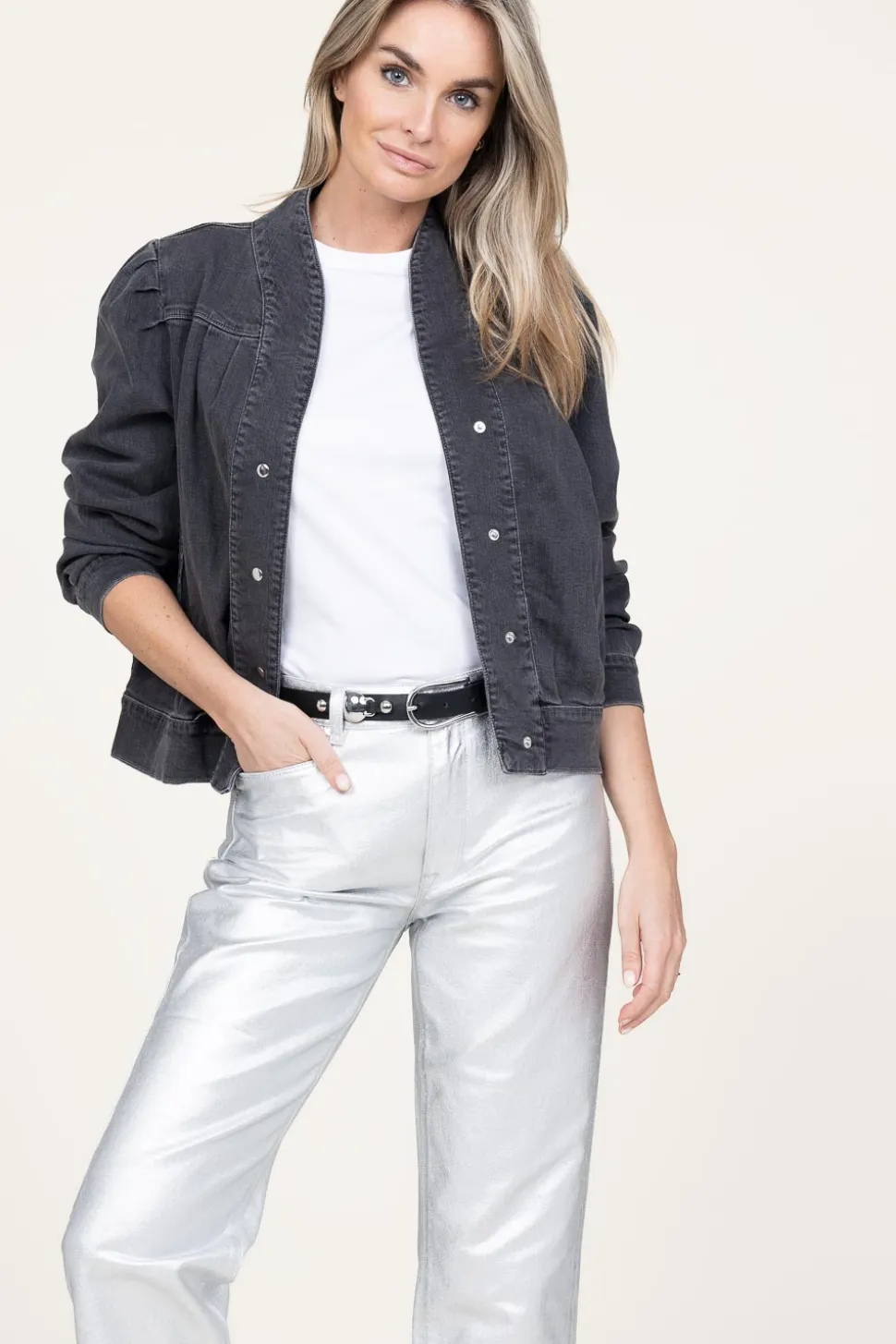 Denim Jacket Irish | Black... | Lollys Laundry | Little Soho
