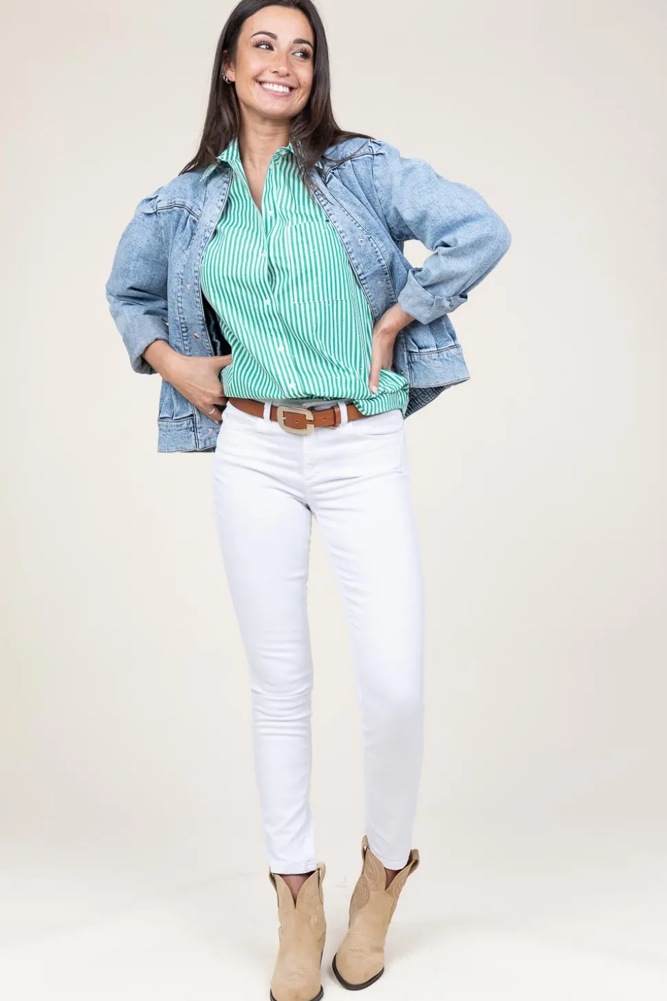 Denim Jacket Irish | Blue... | Lollys Laundry | Little Soho