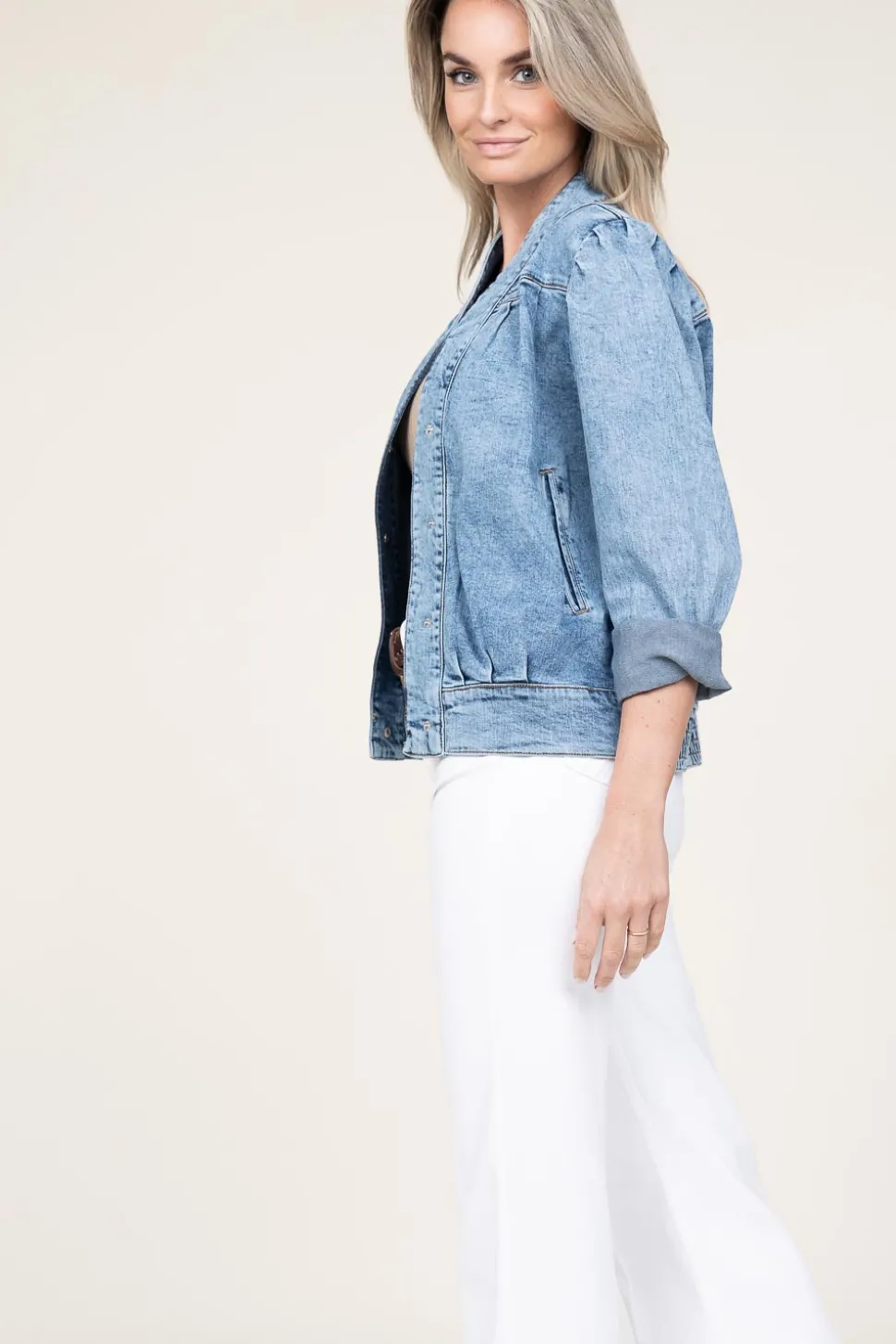 Denim Jacket Irish | Blue... | Lollys Laundry | Little Soho