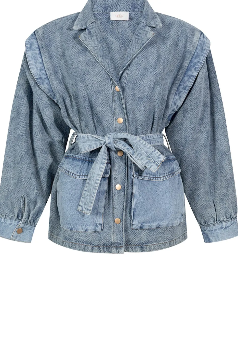 Denim Jacket/Waistcoat Julina | Blue... | Aaiko | Little Soho