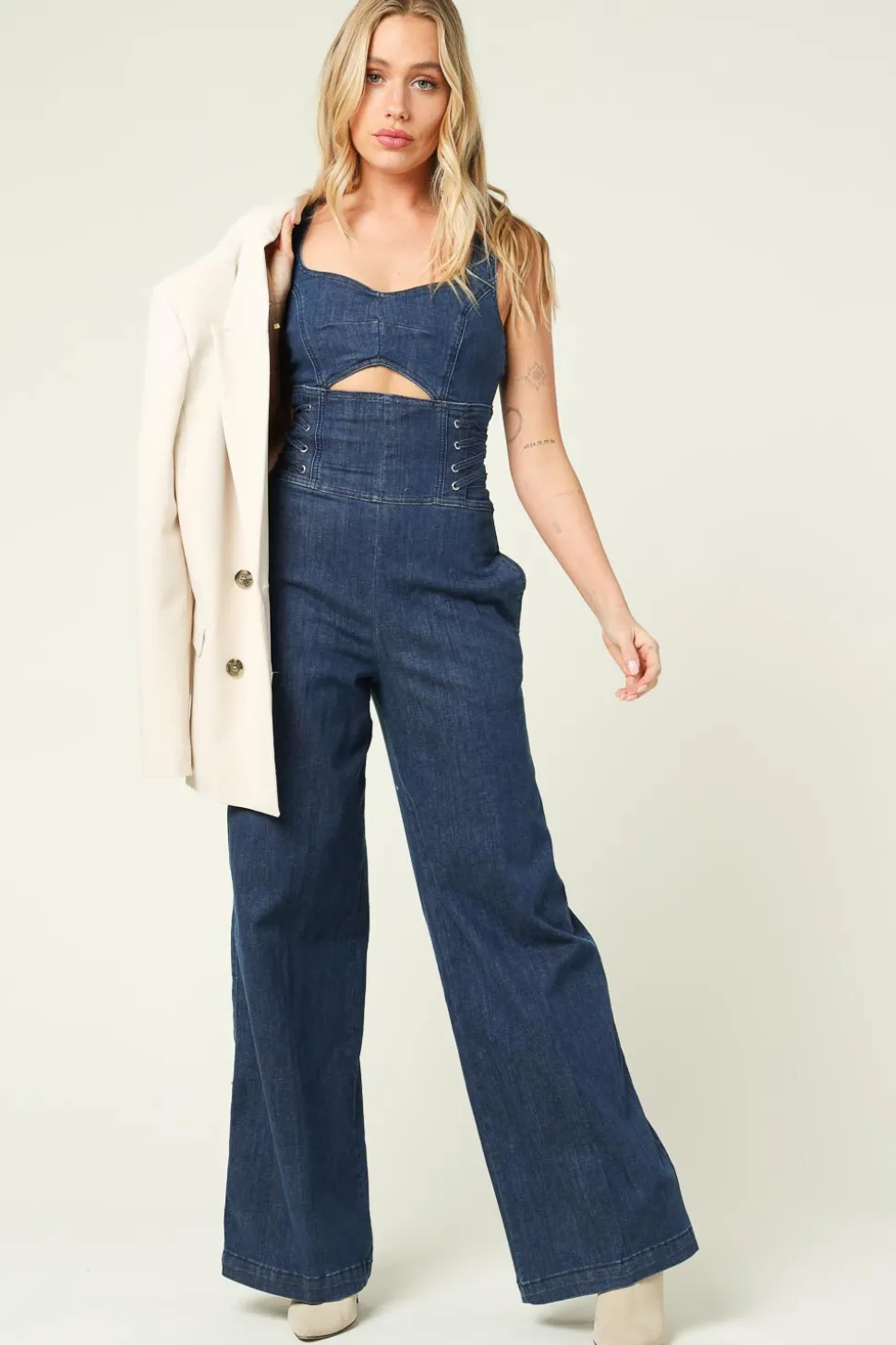 Denim Jumpsuit Lizrael | Blue... | Liu Jo | Little Soho