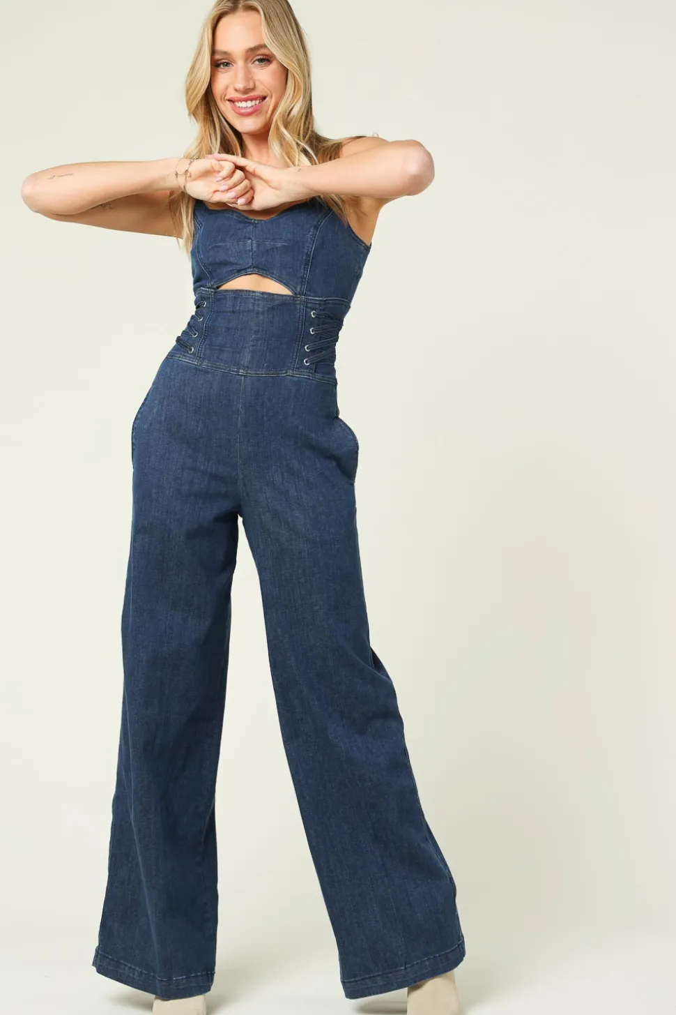 Denim Jumpsuit Lizrael | Blue... | Liu Jo | Little Soho