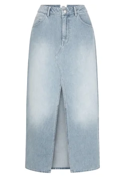 Denim Skirt Dustine | Blue... | Second Female | Little Soho