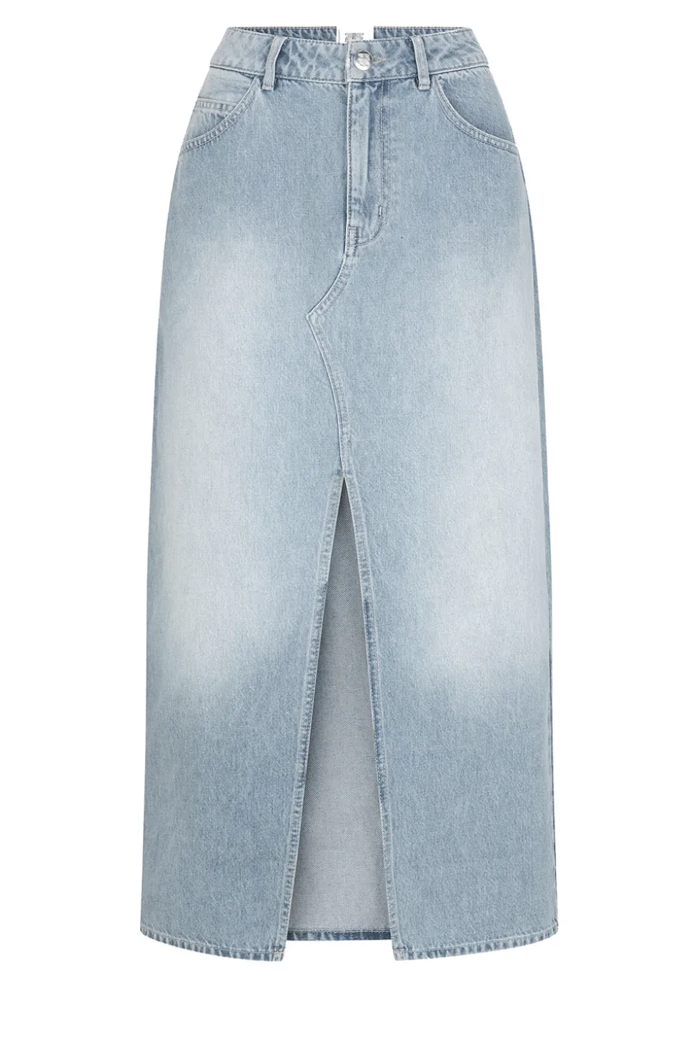 Denim Skirt Dustine | Blue... | Second Female | Little Soho