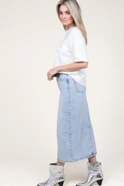 Denim Skirt Dustine | Blue... | Second Female | Little Soho