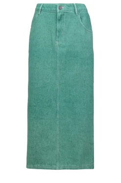 Denim Skirt Tineborow | Green... | American Vintage | Little Soho