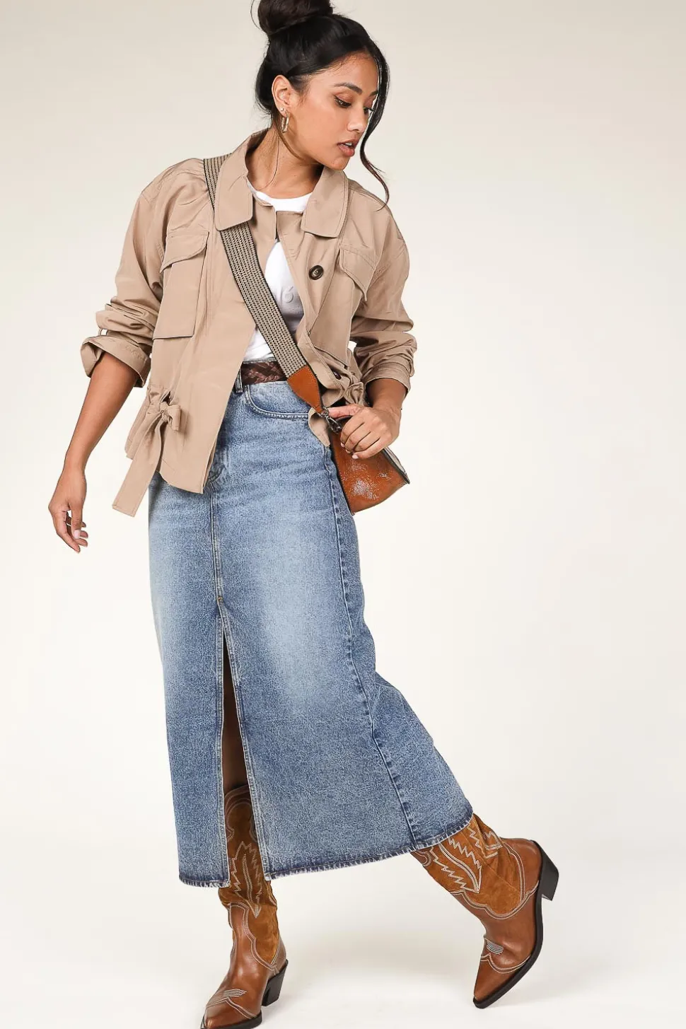 Denim Skirt Vika | Blue... | Co'Couture | Little Soho
