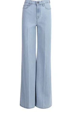 Denim Wide Leg Jeans Mumbai | Blue... | March23 | Little Soho
