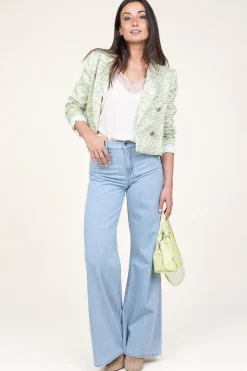 Denim Wide Leg Jeans Mumbai | Blue... | March23 | Little Soho