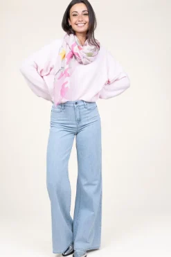 Denim Wide Leg Jeans Mumbai | Blue... | March23 | Little Soho