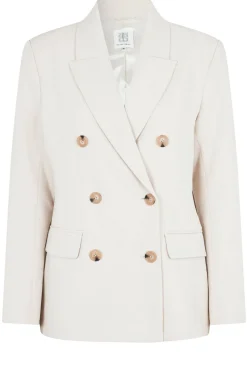 Double Breasted Blazer Evie | Natural... | Second Female | Little Soho