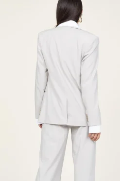 Double Breasted Blazer Frame | Natural... | Dante 6 | Little Soho