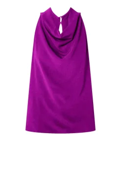 Draped Top Tindy | Purple... | Ba&Sh | Little Soho
