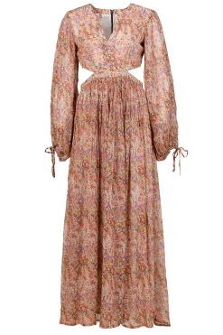 Dress With Cut-Outs Ratacha | Orange... | Berenice | Little Soho